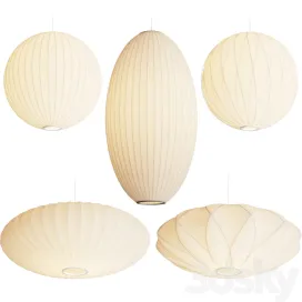 George nelson bubble pendant lamps